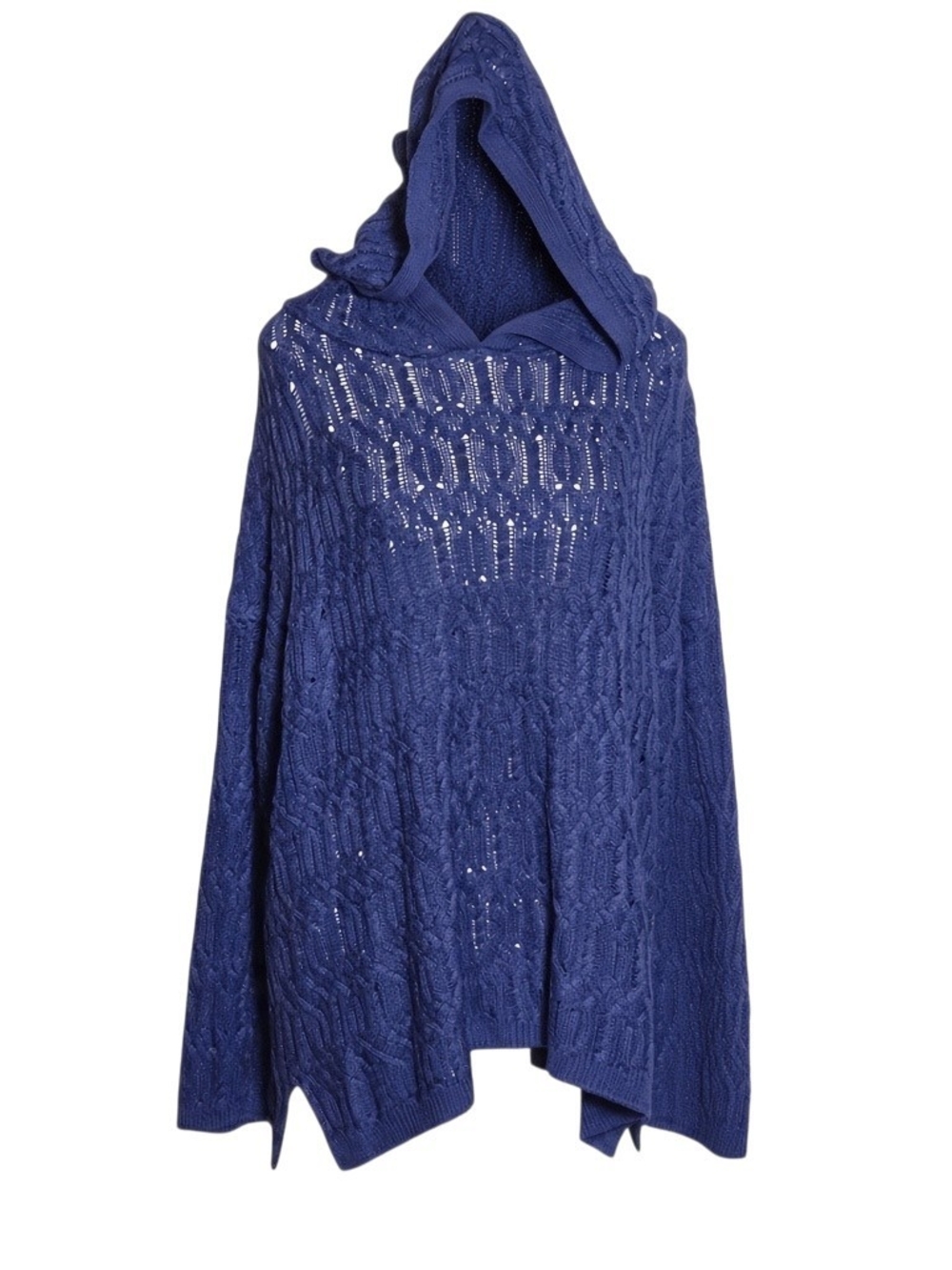 Soft Surroundings Women’s L Hooded Knit Oversized Sweater Boho  Chic Boutique